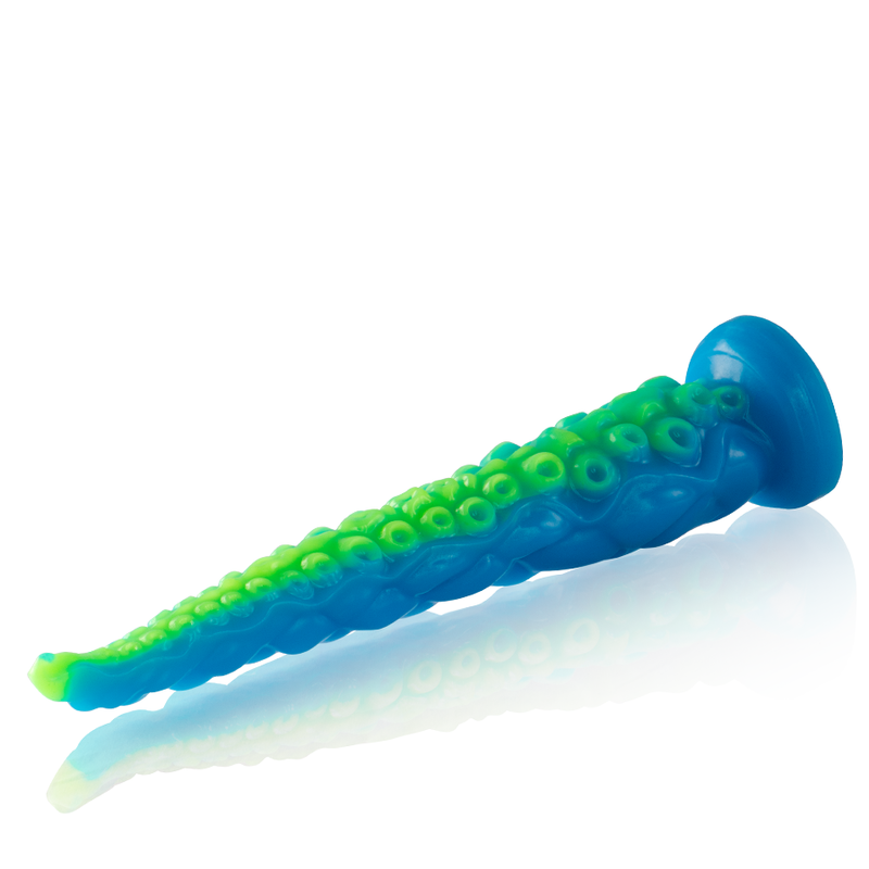 EPIC - SCYLLA FLUORESCENT THIN TENTICAL DILDO LARGE SIZE