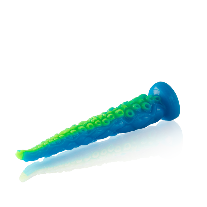 EPIC - SCYLLA FLUORESCENT THIN TENTICAL DILDO SMALL SIZE