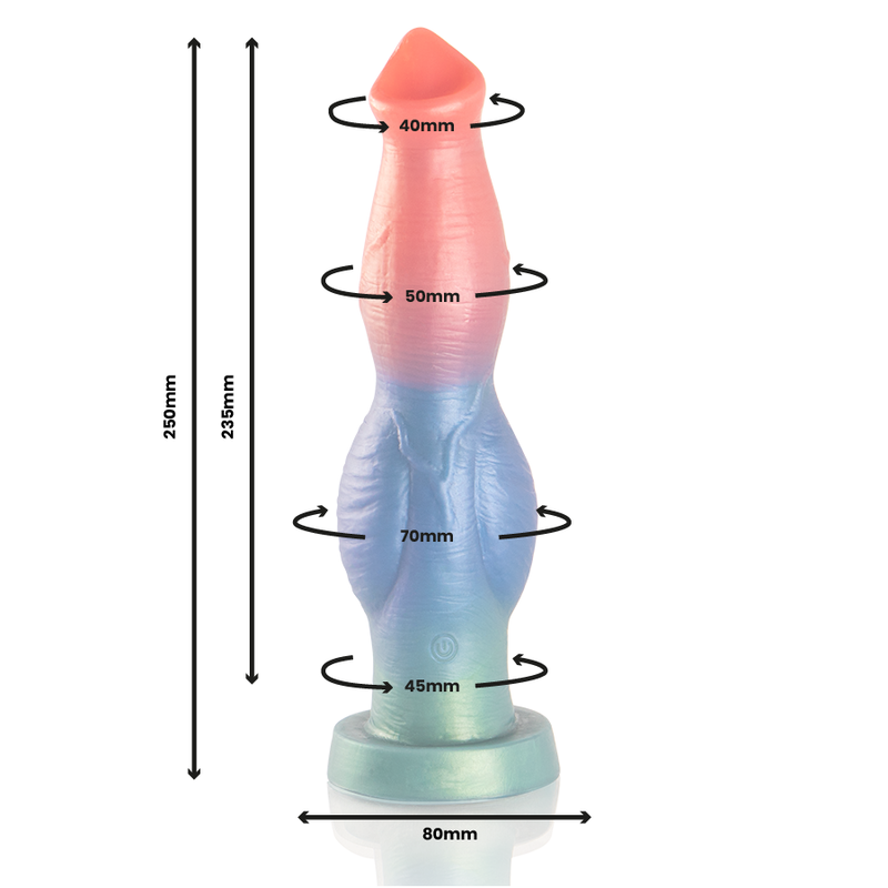 EPIC - ARION DILDO SINFONÍA DEL PLACER CONTROL REMOTO RECARGABLE