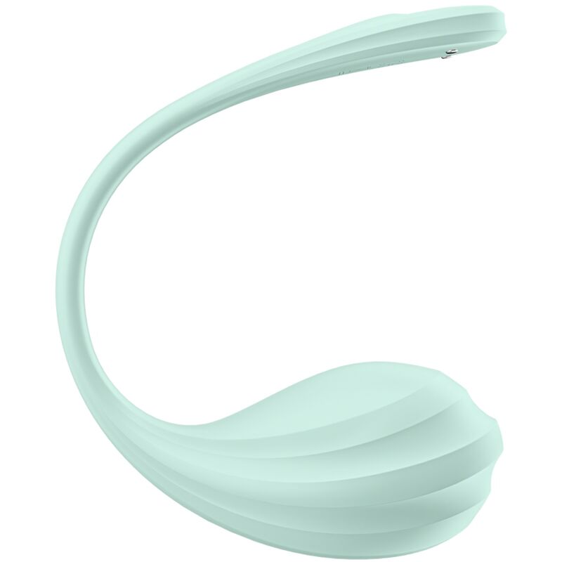 SATISFYER - G-POINT SMOOTH PETAL STIMULATOR GREEN WATER FREE APP