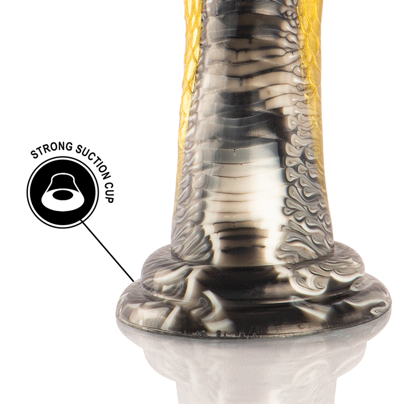 EPIC - DRAKON YELLOW SNAKE DILDO