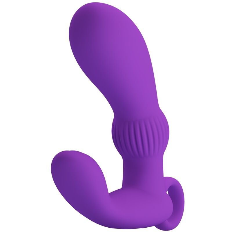 PRETTY LOVE - MASAJEADOR ANAL VIBRADOR CAYLA PÚRPURA