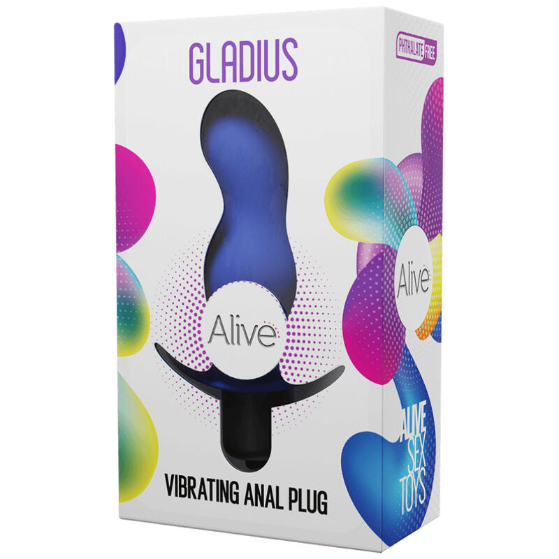 VIVO - PLUG ANAL VIBRADOR GLADIUS