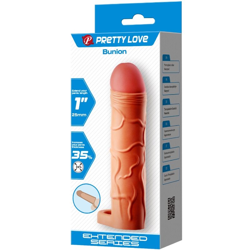 PRETTY LOVE - FUNDA EXTENSIONADORA ESTIMULANTE PARA JUANETES