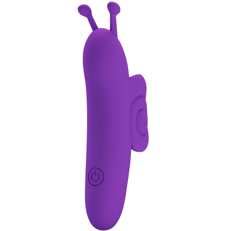 SNAIL ESTIMULADOR DE DEDO ROXO PODEROSO