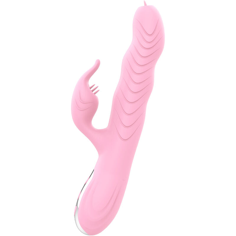 ARMONY - MARCIA VIBRADOR Y LENGUA DOBLE EMPUJANTE EFECTO CALOR ROSA