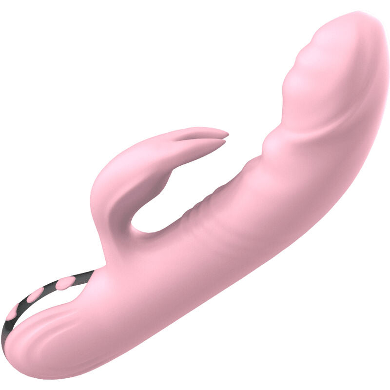 ARMONY - VIBRADOR CONEJO TOTALMENTE ROSA CON EFECTO CALOR