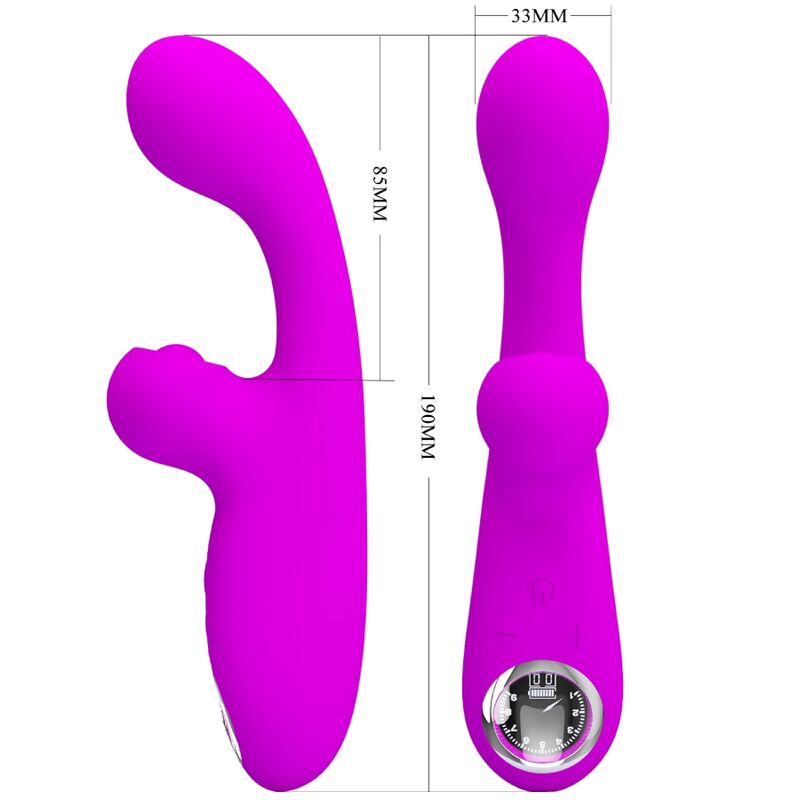 PRETTY LOVE - SKYLAR PURPLE VIBRATOR STIMULATOR