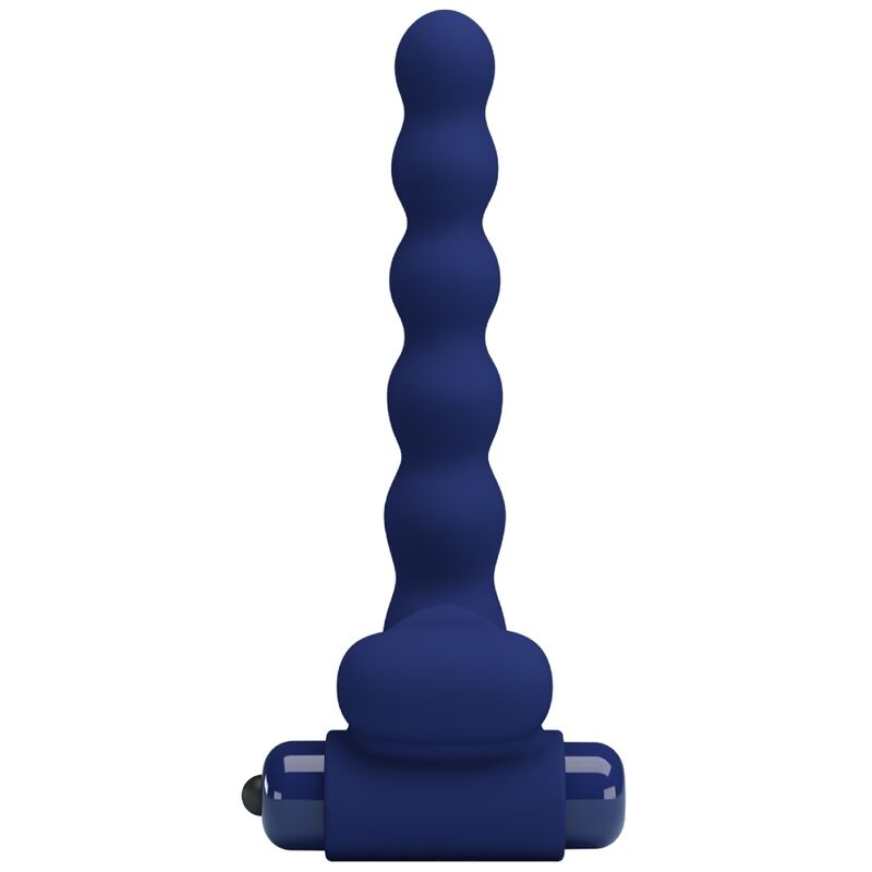 PRETTY LOVE - ANILLO VIBRADOR AJMAL CON TAPÓN AZUL