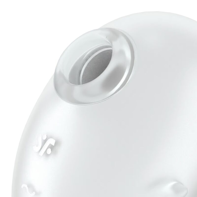 SATISFYER - VIBRADOR DE APOYO CUTIE GHOST BLANCO