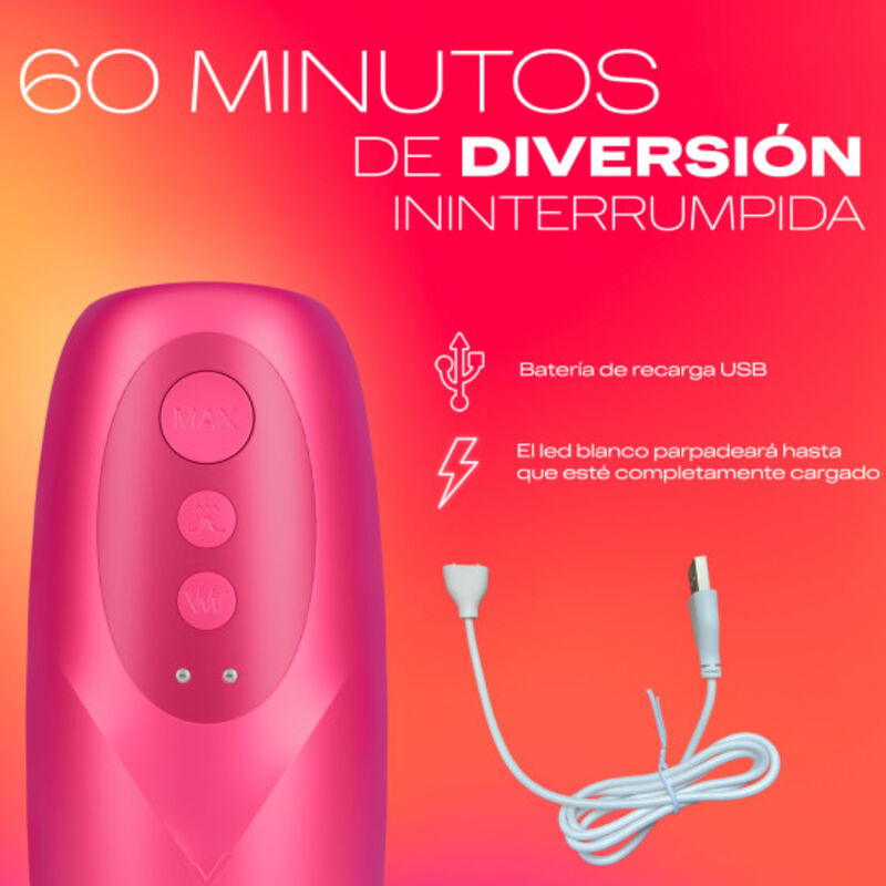 MASTURBADOR VIBRADOR DUREX - JUGUETE VIBRADOR Y PASEO