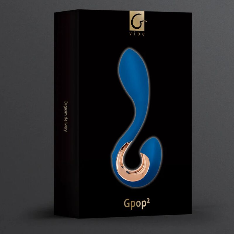 G-VIBE - GPOP 2 GEP VIBRADOR PUNTA AZUL INDIGO