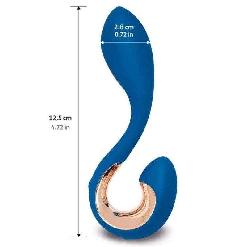 G-VIBE - GPOP 2 GEP VIBRADOR PUNTA AZUL INDIGO