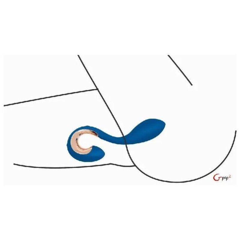 G-VIBE - GPOP 2 GEP VIBRADOR PUNTA AZUL INDIGO