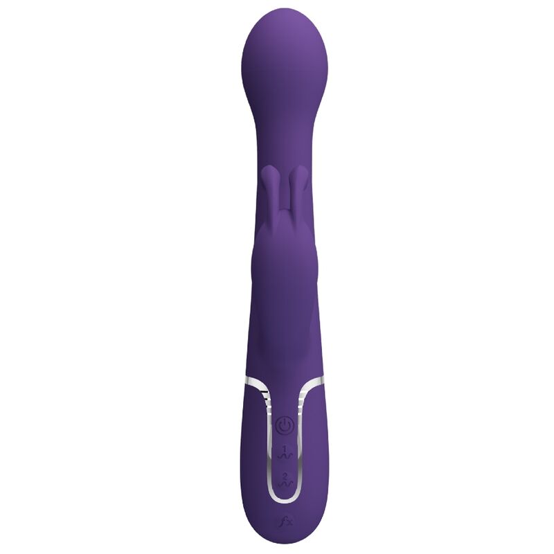 PRETTY LOVE - DEJON 3 IN 1 MULTIFUNCTION PURPLE RABBIT VIBRATOR