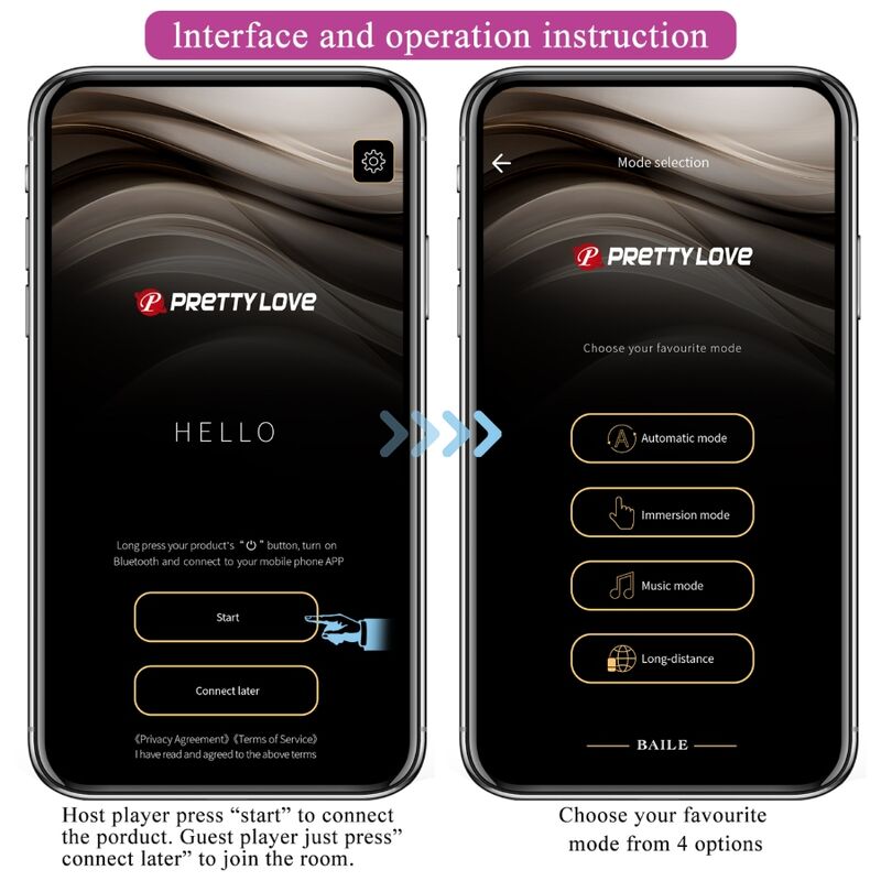 PRETTY LOVE - VIBRADOR ELECTROSHOCK HECTOR APLICACIÓN GRATUITA VIOLETA