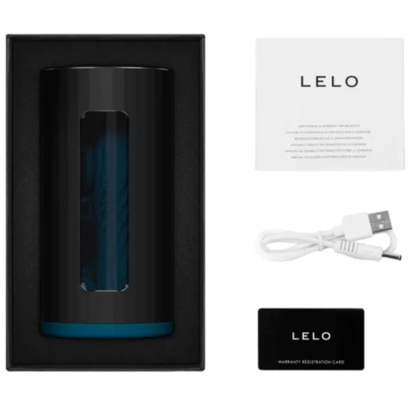 LELO - MASTURBADOR MASCULINO F1S V3 AZUL VERDE