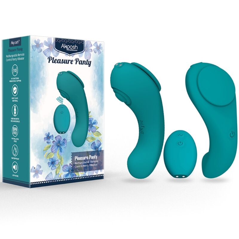 ARMONY - PLEASURE PANTY VIBRATOR REMOTE CONTROL 3 ​​SPEED GREEN