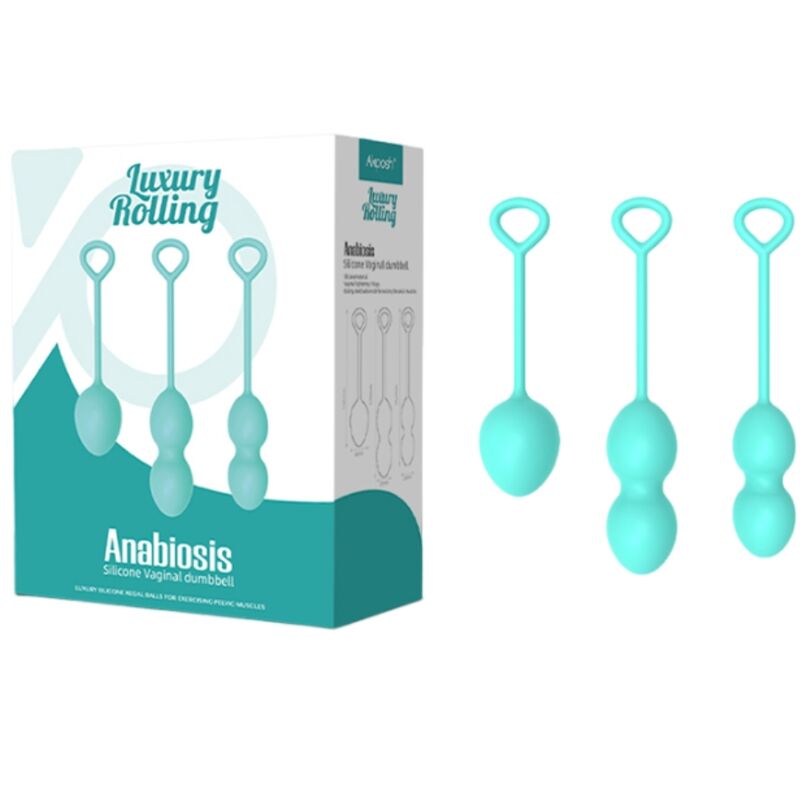 ARMONY - VAGINAL ANABIOSIS 3 LEVELS GREEN DUMBBELL