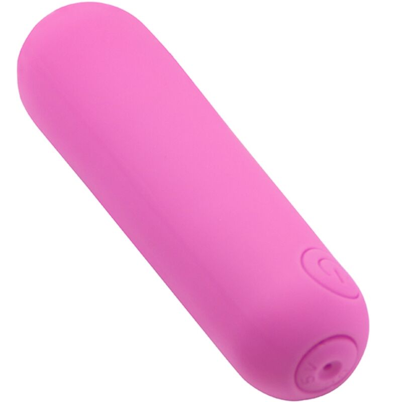 SPLASH HEHE VIBRADOR BALA SILICONE 10 VIBRAÇÕES 65 X 15 CM ROSA