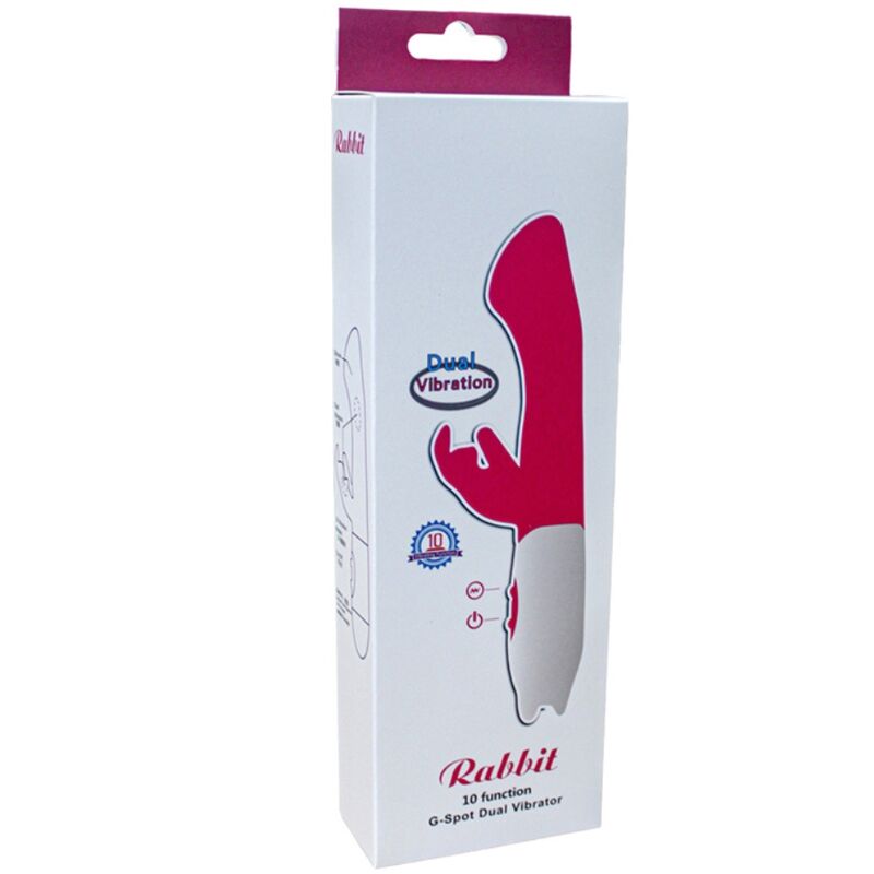 ARMONY - VIBRADOR Y ESTIMULADOR CONEJO PUNTO G 10 VELOCIDADES ROSA