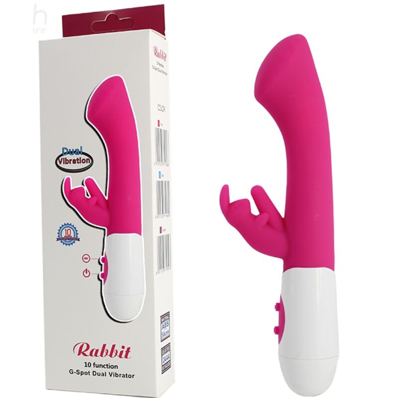ARMONY - VIBRADOR Y ESTIMULADOR CONEJO PUNTO G 10 VELOCIDADES ROSA