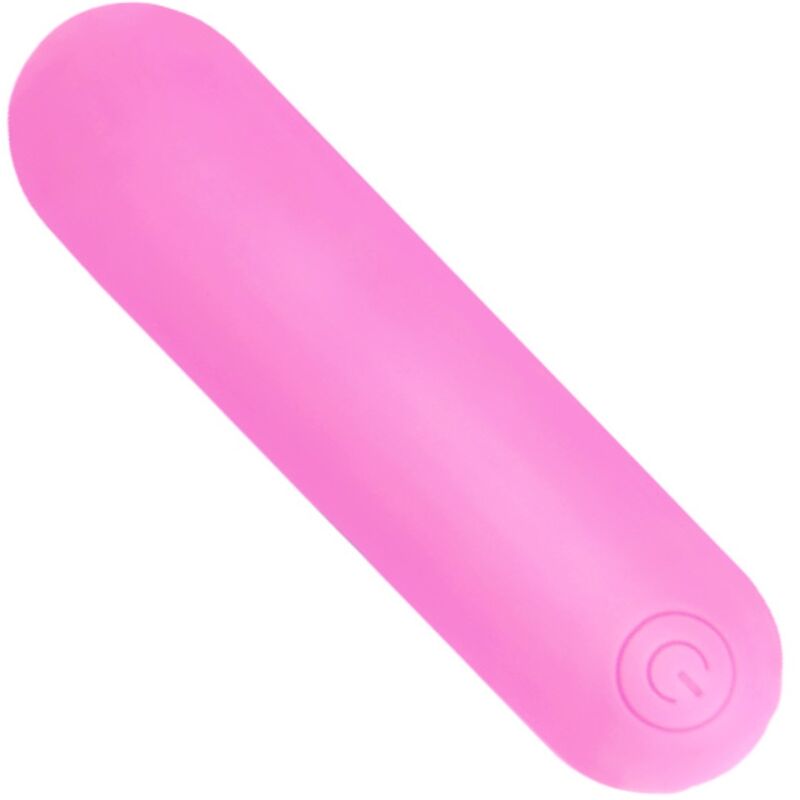 SPLASH HEHE VIBRADOR BALA SILICONE 10 VIBRAÇÕES 65 X 15 CM ROSA