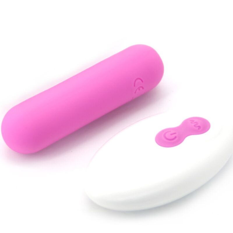 SPLASH JOLINE VIBRADOR BALA SILICONE CONTROLE REMOTO 10 VIBRAÇÕES 65 X 15 CM ROSA