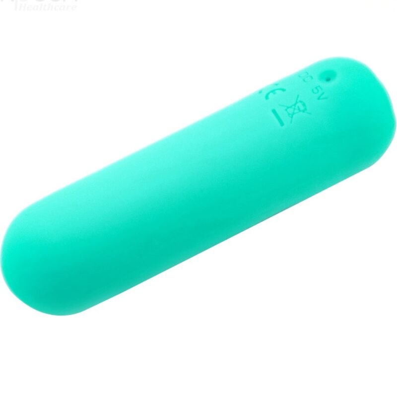 SPLASH HAHA VIBRADOR BALA SILICONE 10 VIBRAÇÕES 75 X 19 CM VERDE