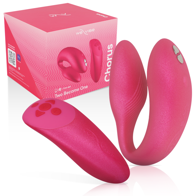 WE-VIBE - WE VIBE CHORUS VIBRADOR PARA PAREJAS CON CONTROL DE APRETÓN ROSA