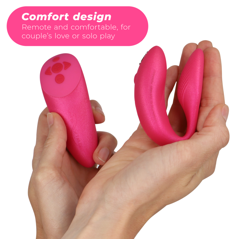 WE-VIBE - WE VIBE CHORUS VIBRADOR PARA PAREJAS CON CONTROL DE APRETÓN ROSA