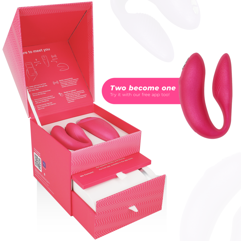 WE-VIBE - WE VIBE CHORUS VIBRADOR PARA PAREJAS CON CONTROL DE APRETÓN ROSA