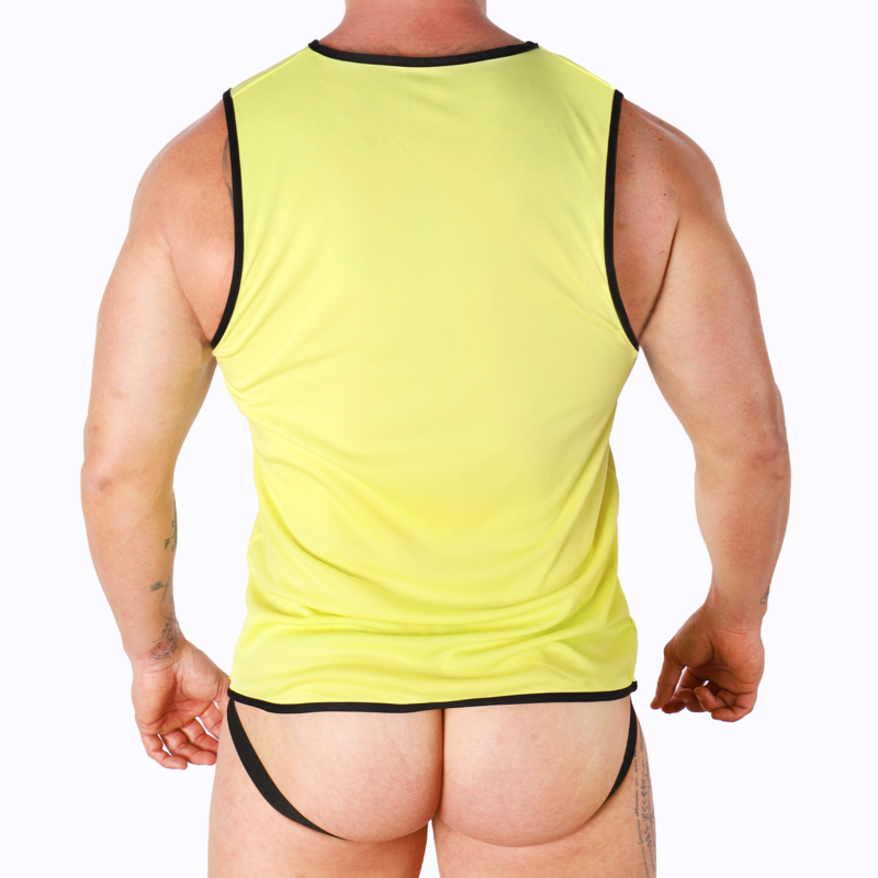 CAMISETA AMARILLA HOMBRE L/XL