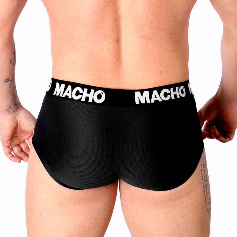 HOMBRE - MS30NG SLIP NEGRO S