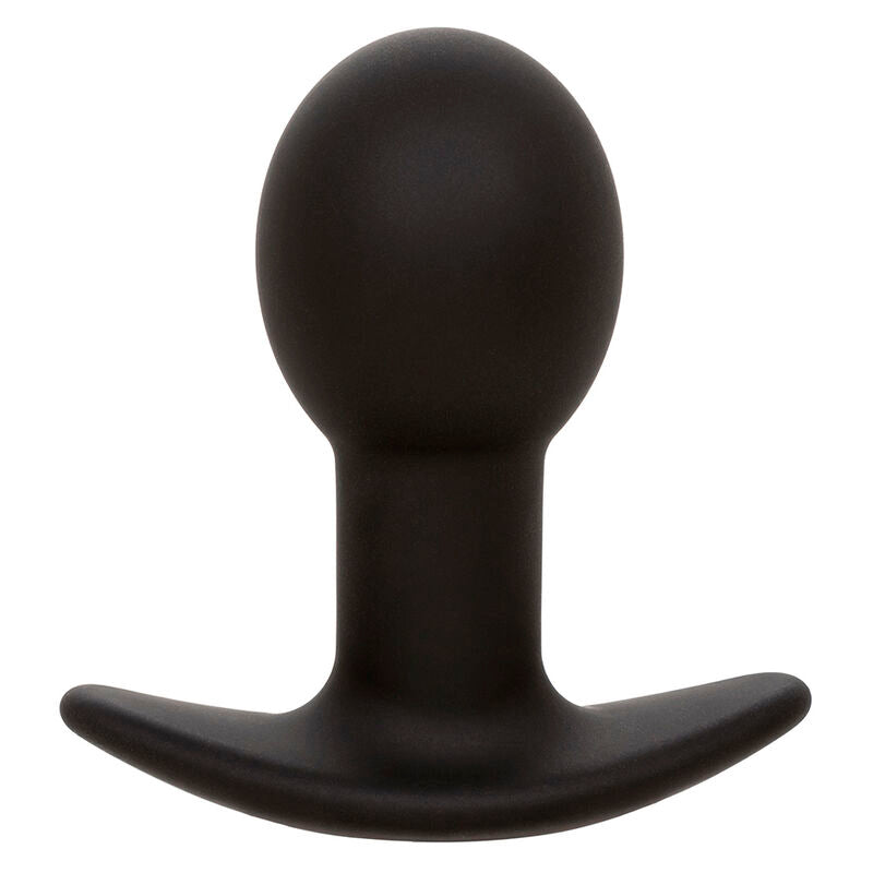 CALEXOTICS - PLUG ANAL ROCK BOTTOM 10 VIBRACIONES SILICONA NEGRO