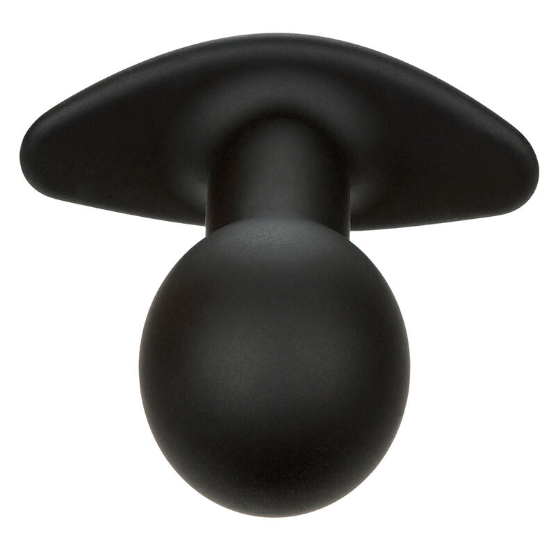 CALEXOTICS - PLUG ANAL ROCK BOTTOM 10 VIBRACIONES SILICONA NEGRO