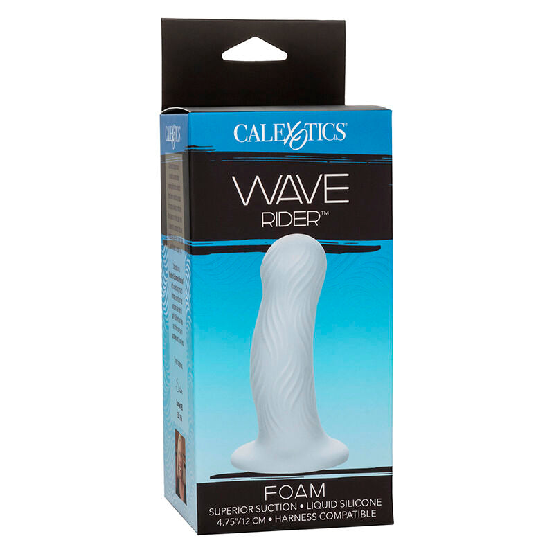 CALEXOTICS - TAPÓN ANAL DE ESPUMA AZUL WAVE RIDER
