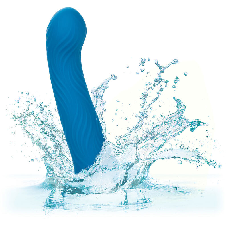 CALEXOTICS - TAPÓN ANAL WAVE RIDER RIPPLE AZUL
