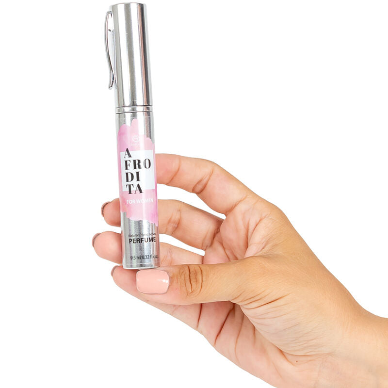 SECRETPLAY - PERFUME AFRODITA SPRAY DE FEROMONAS PARA MUJER TAMAÑO DE VIAJE