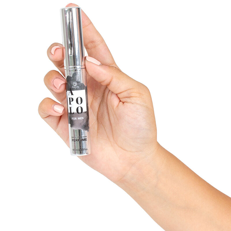 SECRETPLAY - PERFUME APOLO CON FEROMONAS PARA HOMBRES EN SPRAY TAMAÑO VIAJE