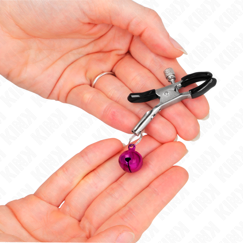 KINK - PINZA NARIZ SIMPLE PÚRPURA 6 CM