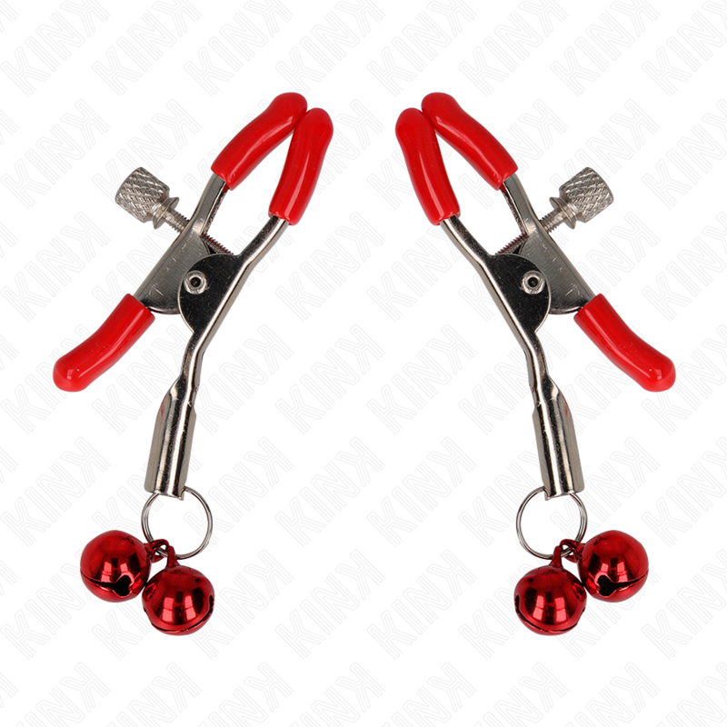 KINK - PINZA DE NARIZ DOBLE ROJA 6 CM