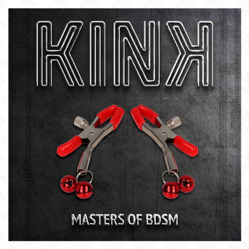 KINK - RED DOUBLE NOSE CLIP 6 CM