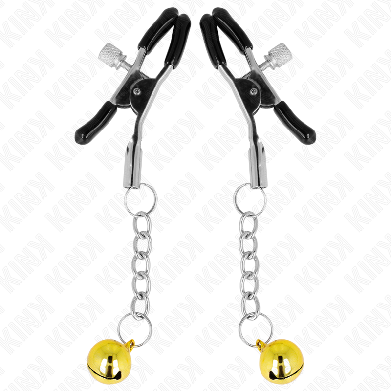 KINK - PINZAS COLGANTE CAMPANA DORADA 6 CM