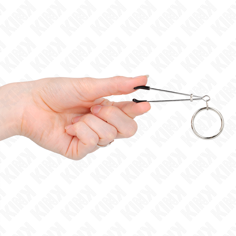 KINK - PINZAS FINAS CON ANILLO TÓRICO 7 CM