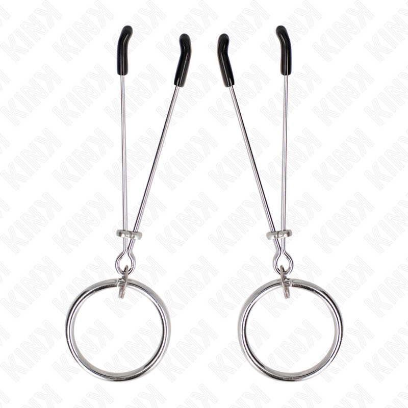 KINK - PINZAS FINAS CON ANILLO TÓRICO 7 CM