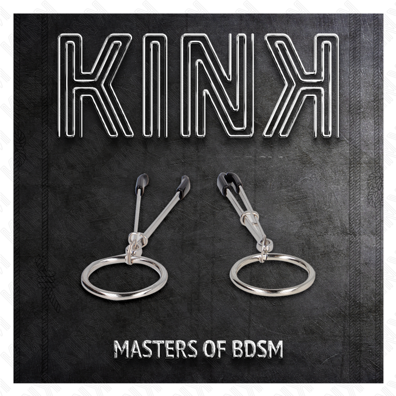 KINK - PINZAS FINAS CON ANILLO TÓRICO 7 CM