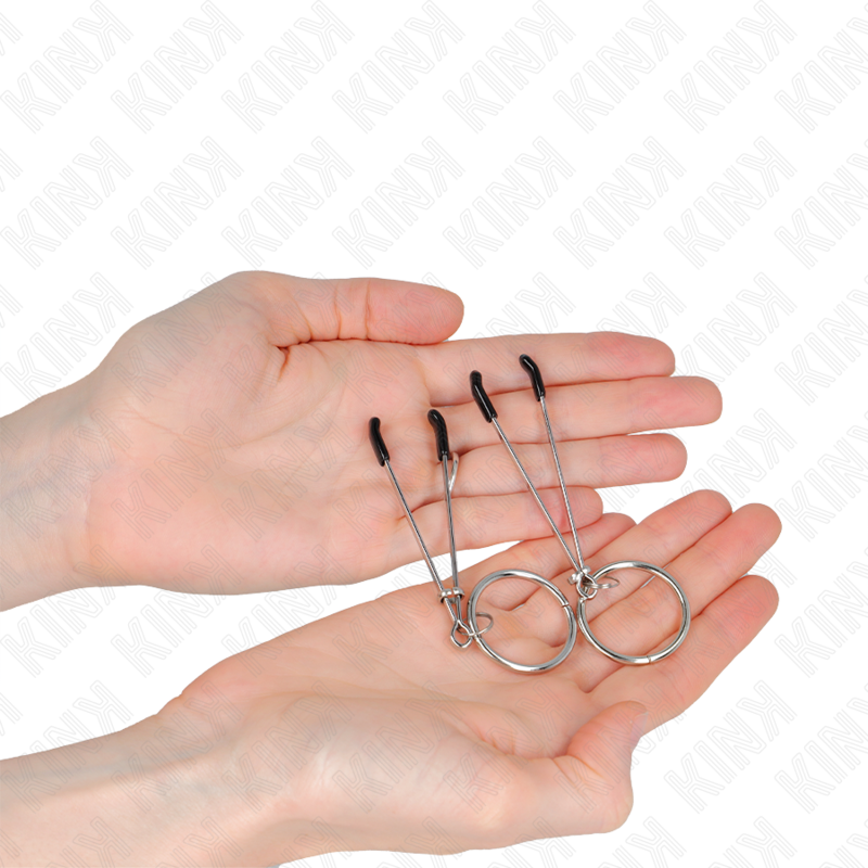 KINK - PINZAS FINAS CON ANILLO TÓRICO 7 CM