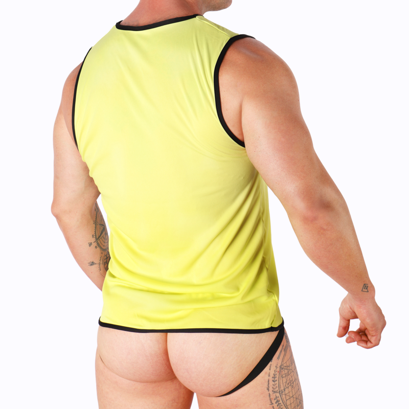 CAMISETA AMARILLA HOMBRE L/XL