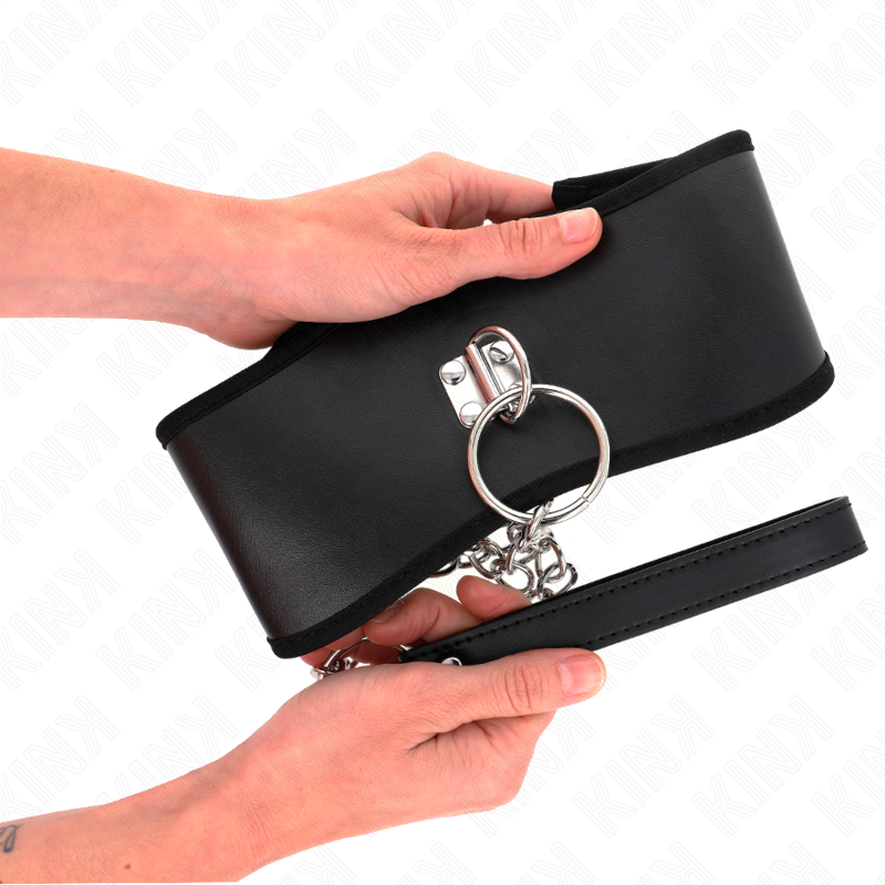 KINK - COLLAR DE 65 CM CON CORREA DE ANCHO AJUSTABLE 40-55 CM X 10 CM